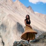 Malavika Mohanan Instagram – Mountain girl ⛰ Ladakh, India