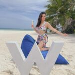 Mamta Mohandas Instagram - You will find the cure for everything at the Beach .. In the salt, Under the sun & Over the sand lies your Inner Peace ! 🌊 🧘🏻‍♀️ 🌞 📸 @chunkymathew #beach #afternoon #privateisland @wmaldives #yoga #inspiration #beachwear #toohot #cool #summer #beachlife #beachvibes #cure #bikini #swimsuit #model #beachfashion #fashion W Maldives