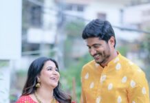 Manali Rathod Instagram - Love. Auspicious. Joy. All the three captured in one frame. 💛 . Muse : @i_manalirathod . Outfit : @gracenewdesigners Jewellery : @mspinkpantherjewel MUA : @makeoversbyhayath Hair styling : @hair_stylemaker . . . . . . . . . #couple #coupleshoot #maternityshoot #maternityphotography #maternityphotoshoot #maternity #babyshower #babyshowershoot #pregnancy #pregnancyshoot #cutiepiestories