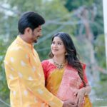 Manali Rathod Instagram - Love. Auspicious. Joy. All the three captured in one frame. 💛 . Muse : @i_manalirathod . Outfit : @gracenewdesigners Jewellery : @mspinkpantherjewel MUA : @makeoversbyhayath Hair styling : @hair_stylemaker . . . . . . . . . #couple #coupleshoot #maternityshoot #maternityphotography #maternityphotoshoot #maternity #babyshower #babyshowershoot #pregnancy #pregnancyshoot #cutiepiestories