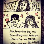 Mandira Bedi Instagram - My family.. ❤️ Thank you @dipsbedi @harmeet.s.bedi.1 @anishabedi @karansinghbedi for all the love, warmth generosity and affection. (And cookies!!😅😋) Loved being with you… ❤️🥰✨