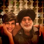 Mandira Bedi Instagram - #happyfathersday to my top notch Dad! ✨🧿🙌🏽 My moral compass.. And a beautiful, strong shoulder always.. ❤️✨🧿🙏🏽 Love you Jiji ❤️🥰