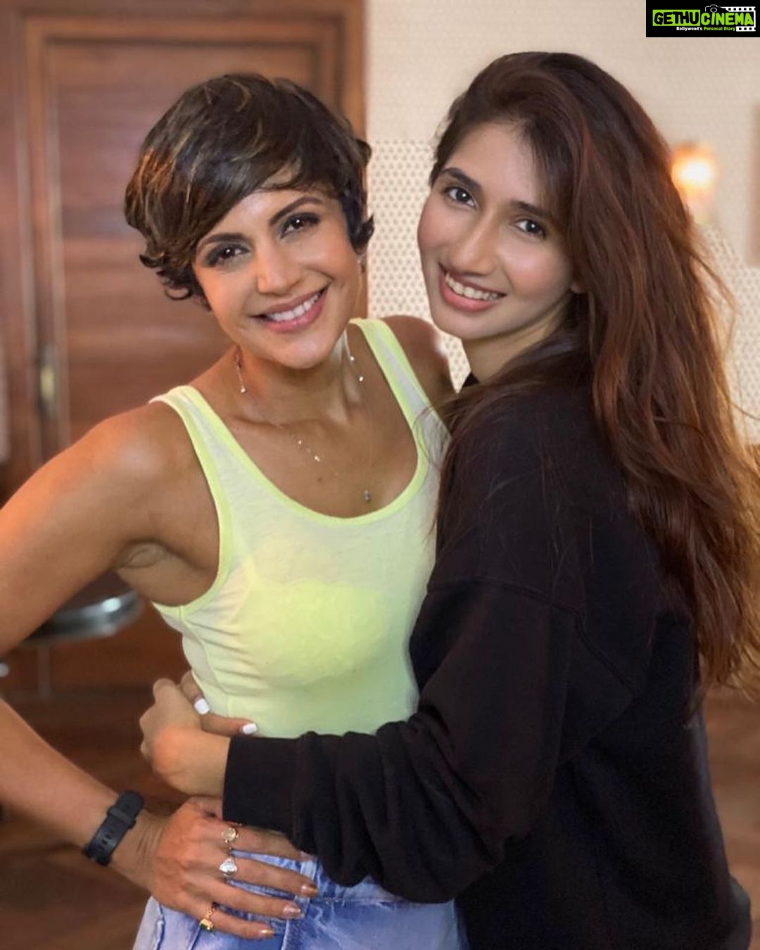 Mandira Bedi Instagram - Happy birthday my sweet, sweet T. It’s not like I know you from forever... But I know that I will love you forever !! ❤️ Stay the shiny, happy girl you are ,ALWAYS!! ❤️✨❣️🧿