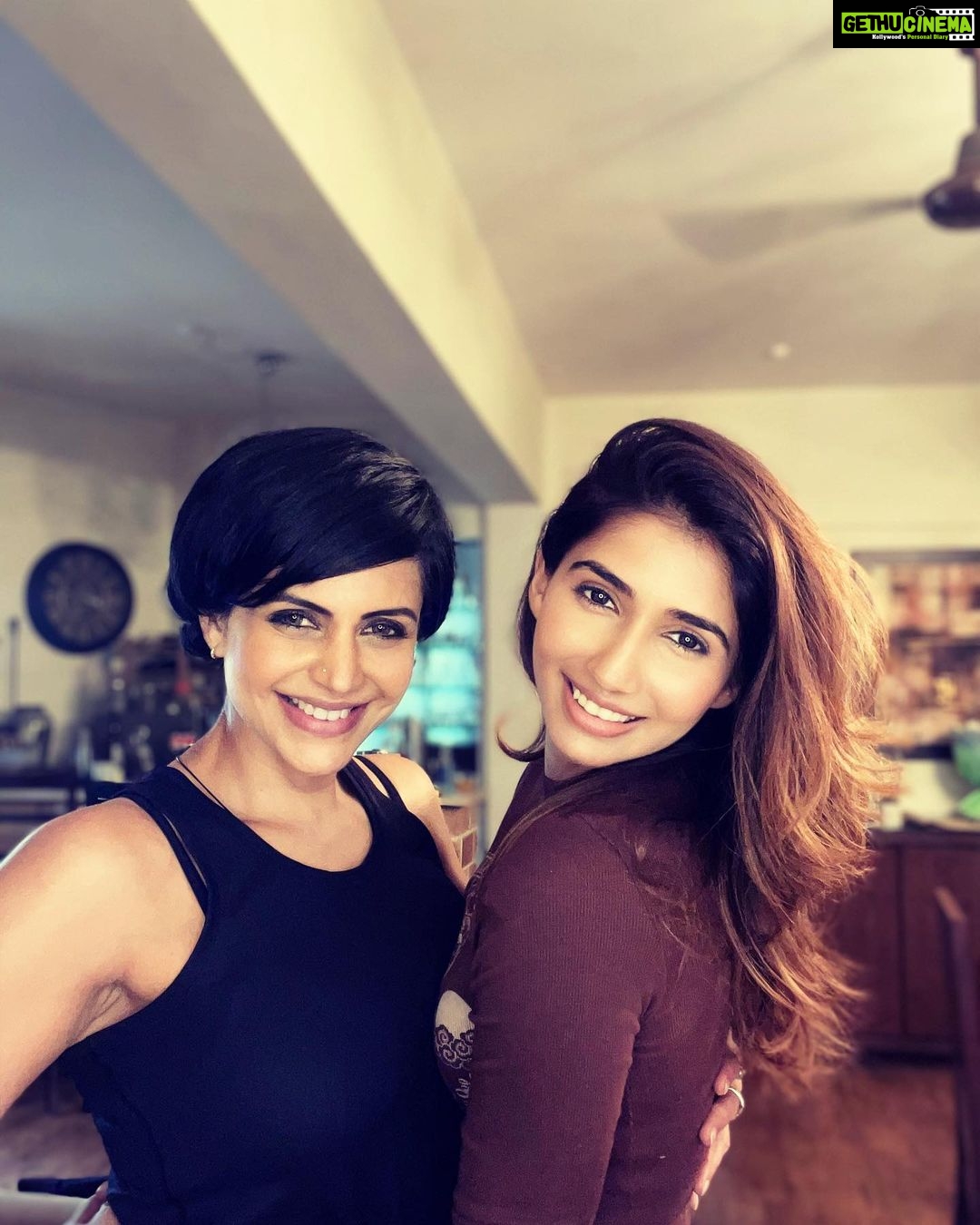 Mandira Bedi Instagram - Happy birthday my sweet, sweet T. It’s not like I know you from forever... But I know that I will love you forever !! ❤️ Stay the shiny, happy girl you are ,ALWAYS!! ❤️✨❣️🧿