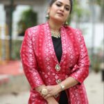 Meghana Raj Instagram - Exclusive Odisha’s Handloom Red pasapalli ikkat silk over coat with exaggerated rhinestone buttons as a trim and waist tie-up. In frame:- @megsraj Stylist:- @harshithareddy_stylebook #indiandesigners #handloom #glamour #apparel #artisans #indianwedding #occasionwear #odisha #odishahandloom #rampwalkmodel #southstar #designers #couture #zardoziwork #colorfulcostumes #handloomlove #golden #brocade #lehenga #lehengacholi #zardozi #handloom #handweaved #pasapalli