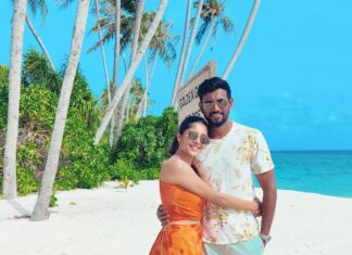 Milana Nagaraj Instagram - After pleading for whole day i get these pictures!! Are all men like this? I wonder🤪 Resort - @siyamworld Travel Partner - @trawel_mart #siyamworld #trawelmart #travelwithtrawelmart #sunsiyamresorts #worldofpossibilities #byebyeboredom #helloendlessescapades #maldives #KrissMi