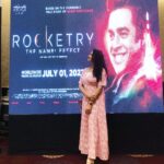 Misha Ghoshal Instagram - See u all in theaters from July 1st ❤️ #rocketry @actormaddy @vijaymoolan @yrf @redgiantmovies_
