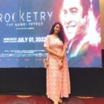 Misha Ghoshal Instagram – See u all in theaters from July 1st ❤️ #rocketry @actormaddy @vijaymoolan @yrf @redgiantmovies_