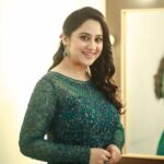 Miya George Instagram – Go green ☘️. Makeup @abilashchickumakeupartist 
👗 @paris_de_boutique 
Styling @sabarinathk_ 
Jewelry @seeruscollections 
📸 @pranavraaaj