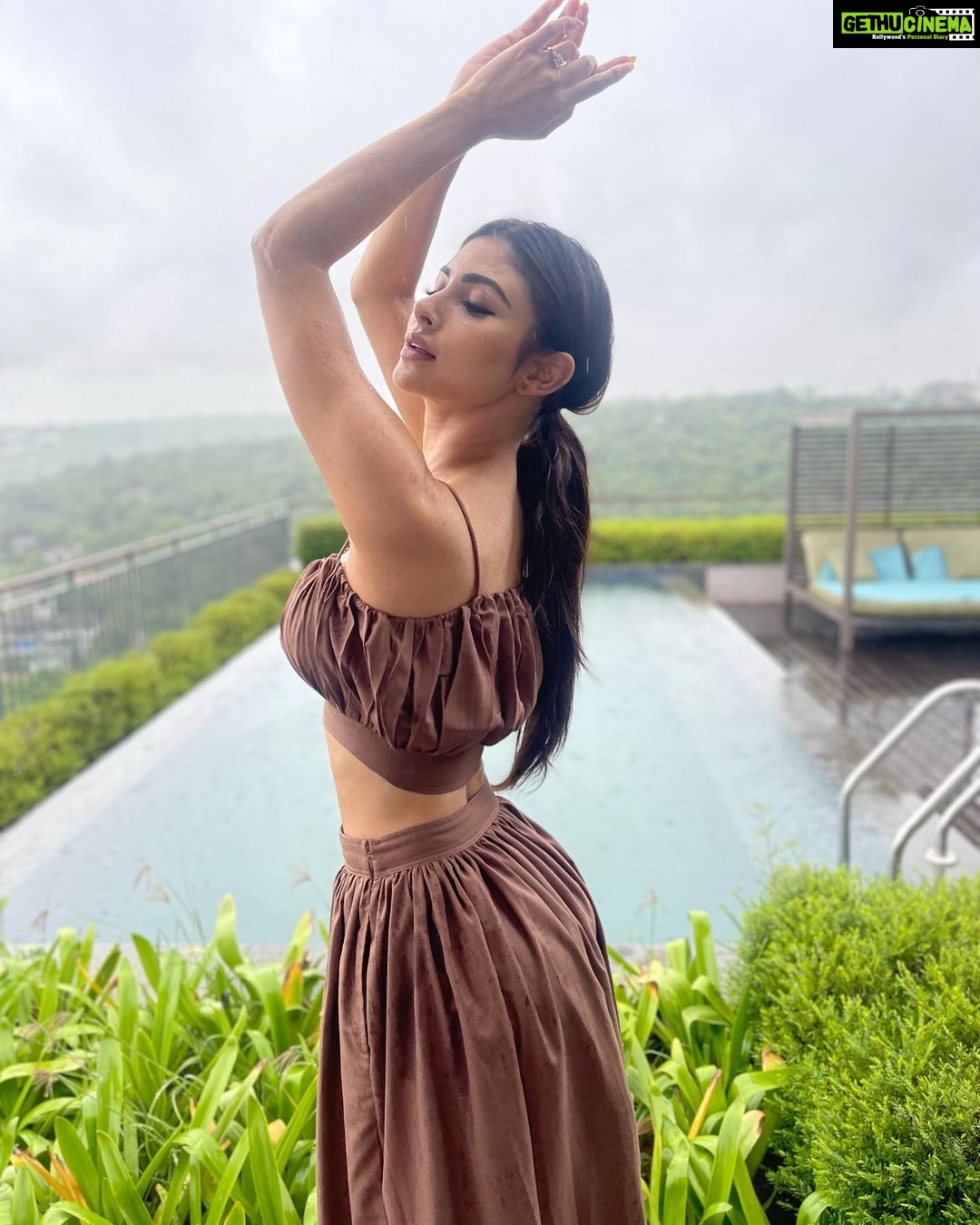 Mouni Roy Instagram - Catching raindrops ….🌧 In @_anuki.n