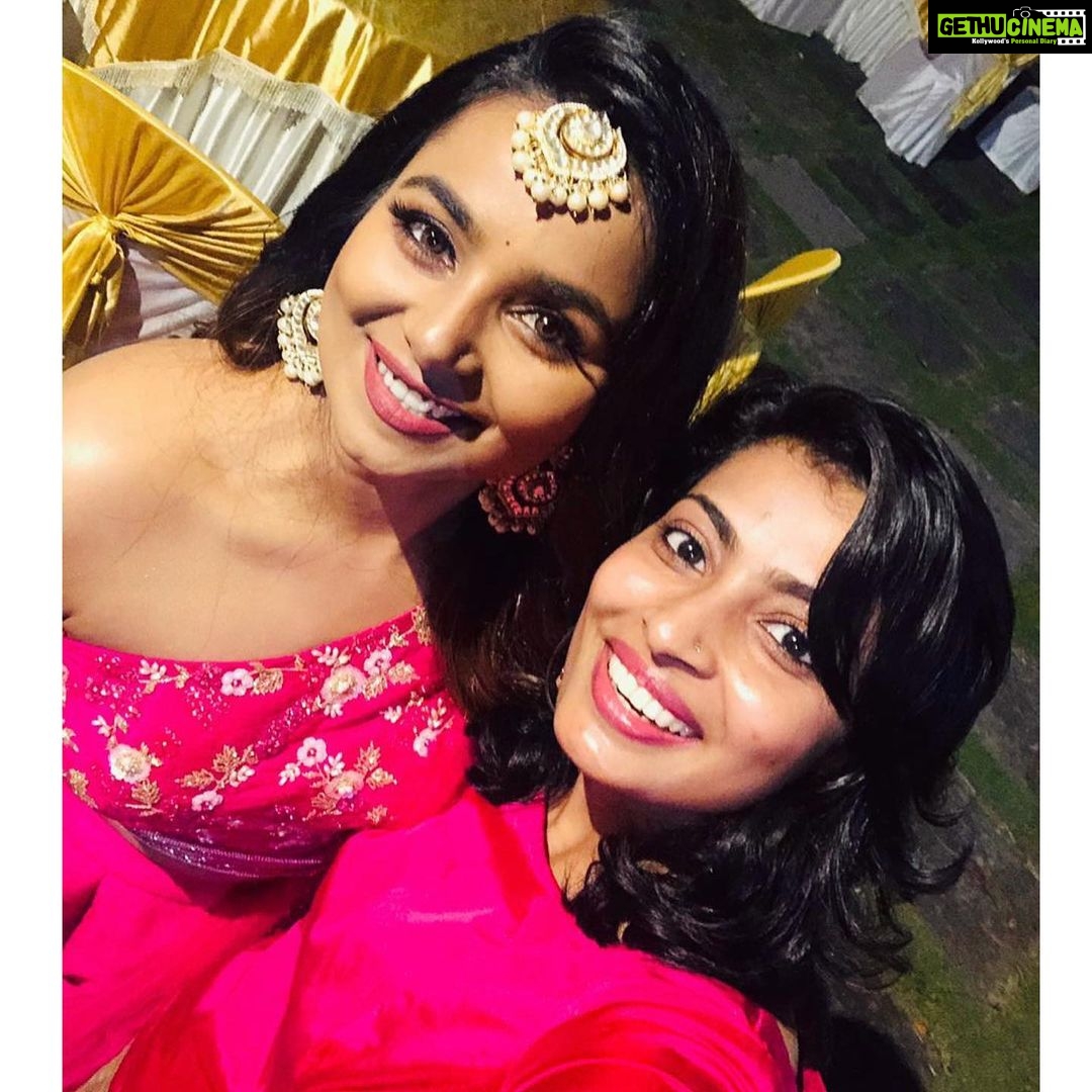 Mrudula Murali Instagram - My constant ; who is by my side at my lowest and keeps celebrating my every UPs like her own! Happiest Birthday Kenshammooooyyyy!!!! @zohrakensha
