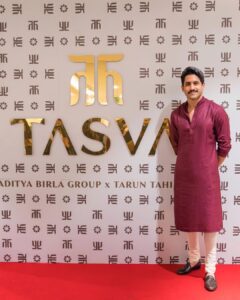Naga Chaitanya Instagram - Had a great time exploring the latest collection @tasvafashion at their new Bengaluru store .. Thanks for having me , a evening well spent !