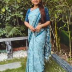 Nakshathra Nagesh Instagram - #beingsaraswathy wearing @aatwos @abarnasundarramanclothing #tamizhumsaraswathiyum