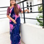 Nakshathra Nagesh Instagram - Saree @srisaicollections9 Blouse @abarnasundarramanclothing #beingsaraswathy #tamizhumsaraswathiyum