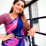 Nakshathra Nagesh Instagram - Saree @srisaicollections9 Blouse @abarnasundarramanclothing #beingsaraswathy #tamizhumsaraswathiyum