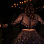 Nakshathra Nagesh Instagram - How can @studio149 not be a part of my wedding festivities?! The worlds most perfect and appropriate Sangeeth outfit 🙌🏼🙌🏼 no discomfort of a cancan, but all the fabric that they’ve used gives the most beautiful flare. The Colour combination makes you stand out just the way you want to at your wedding and the blouse is designed so perfectly, you don’t need a dupatta! Love love love only to this team always and I am so happy this finally happened!! @studio149 #dreamsangeeth #NakshufoundherRagha #throwback @haran_official_ @eventjunctionofficialpage @chella_hair_makeup @mani_stylist_ @profile_makeover