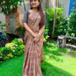 Nakshathra Nagesh Instagram – @srisaicollections9 #beingsaraswathy #tamizhumsaraswathiyum