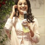 Namitha Pramod Instagram - Guess who made me smile like that ?😻 Unconditional love straight from the heart of my Thalassery people ♥️ 📷: @nibrasnadal 💍: @pureallure.in 👗: @salaaboutique 🎀 hair : @theglamupstudio Thalassery, India