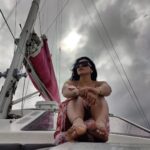 Nandini Rai Instagram - I am happy anywhere I can see the ocean. #ocean #yatch #happy #nandinirai