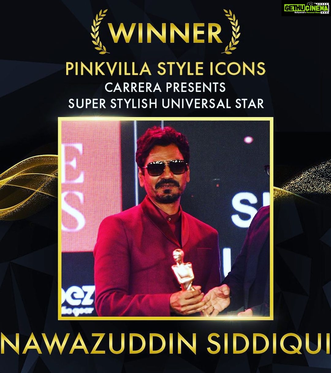 Nawazuddin Siddiqui Instagram - Thank You @Pinkvilla for nominating me with such beautiful ladies #SuperStylish #UniversalStar #AishwaryaRai #PriyankaChopra #DeepikaPadukone #RadhikaApte