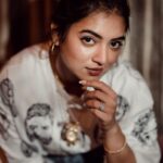 Nazriya Nazim Instagram - Ante ………🤍 Aha Sundara ……. Styled by - @neeraja.kona Asst by - @manogna_gollapudi 👗- @_huemn @hm 💎- @misho_designs 💇🏻‍♀️- @tanujabhatt50 📸- @adrin_sequeira