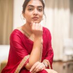 Nazriya Nazim Instagram - Ante ….♥️ Adade Sundara trailer launch. #june10 Styled by - @pallavi_85 @openhousestudio.in Asst by - @manognaavunoori 👗- @korvaiindia 💇🏻‍♀️- @tanujabhatt50 📸- @arunprasath_photography