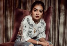 Nazriya Nazim Instagram - Ante ………🤍 Aha Sundara ……. Styled by - @neeraja.kona Asst by - @manogna_gollapudi 👗- @_huemn @hm 💎- @misho_designs 💇🏻‍♀️- @tanujabhatt50 📸- @adrin_sequeira