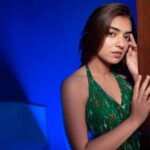 Nazriya Nazim Instagram – 🍃💚🍃

#throwbacktoantesundarinikipromotinos 
• @neeraja.kona @guaparesortwear @adrin_sequeira @tanujabhatt50