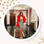 Neetu Chandra Instagram – Pose for memories not for camera… 
.
.
#positivevibes #vegas #pose #partydress #glamer #shinyoutfit #redvelvet #lovethislook