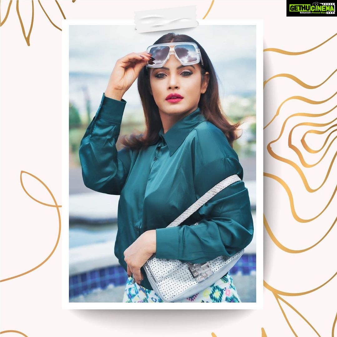 Neetu Chandra Instagram - “Meanwhile posing“ . . #posing #modelshoot #photoshoot #whitesunglasses #lovethislook
