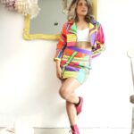 Neha Bhasin Instagram - Love and let Love 🌈 #pride2022 #pride🌈 #nehabhasin #fashion Shot by @shruu_t