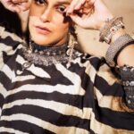 Neha Dhupia Instagram - Did someone say something about channeling their inner 🦓😃 • • • • • • @missindiaorg @kapilcharaniya @jjvalaya @hoorvi.j.valaya @laramorakhia @mitavaswani @thakkerrishi #reels #reelsinstagram #nehadhupia