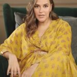 Neha Dhupia Instagram - Add the Midas touch to your life with the @IndusInd_Bank Indulge Credit Card. Explore infinite possibilities with India’s first 22K Gold Inlay Indulge Credit Card which comes with no pre-set credit limit, exclusive lifestyle, travel privileges, unlimited international lounges, and golf benefits. For a larger than life experience, get yourself the IndusInd Bank Indulge Credit Card #Indulgecreditcard
