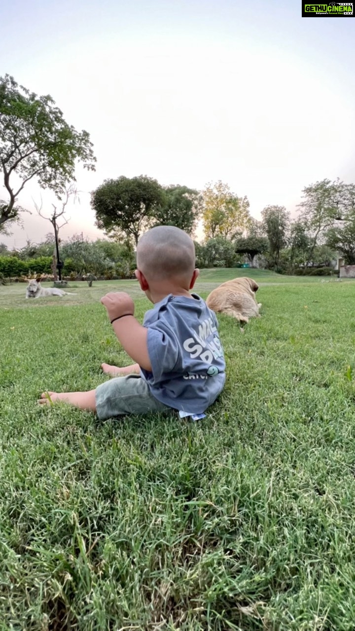 Neha Dhupia Instagram - Happy 8 months our baby boy … mama loves you so much ♥️🧿 • • • • • #baby #babyboy #8monthsold