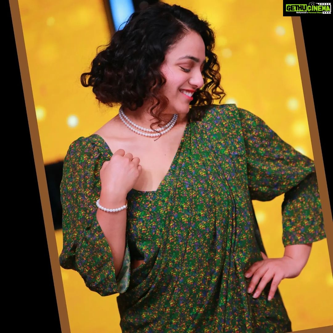 Nithya Menen Instagram - Styled by - @poojakaranam Saree - @houseofmasaba Pearls - @mangatrai36jubileehills MUA - @jaylicious22 Hair - @meghna_hairstylist Drape - @priyankaarik