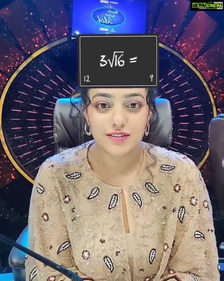 Nithya Menen Instagram - #AhaIdolOnReels #TeluguIndianIdol @ahavideoIn