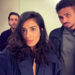 Pallavi Sharda Instagram - Just a couple of the cool cats I grew to tolerate while shooting #Thetwelve and proof that I am a ruthless psychopath. The show premieres tonight on @foxtel 🎥 @dstrouthos @ngalishaw4real @foxtel