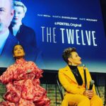 Pallavi Sharda Instagram – I’ve had the pleasure of dolling up, sitting next to, holding space and laughing along with some pretty incredible humans as we celebrated the release of #TheTwelve these past few weeks.
As a woman of colour who was once (many times) told that there is no place for her on Australian screens, it gives me so much joy to have shared the company of so many that I admire, and to have felt their camaraderie, empathy and love.
Sometimes, though, when asked to talk about my experiences as a ‘diverse’ actor 🤦🏽♀️ on Aussie screens, I bite my tongue, mince my words, or joke around the big bush that is the history of discrimination in our media industry. Sometimes the photograph belies the pain, the eloquence hides the rawness of unbelonging that so many have felt that still lives when I walk onto set everyday and find that sticker on the floor which tells me where to stand.
As my courtroom colleagues and I gear up for audiences to see our hard work come to fruition – my heart and mind is set on the intention I hold dear when I go to work everyday: That this space is for everyone, and systems that don’t serve everyone don’t deserve to displace anyone. That the agency with which we are portraying our characters on screen ought to be endowed upon those who work tirelessly to fight for those characters’ existence & authenticity in the first place. That these conversations might actualise in the everyday.
It’s a privileged place from which to speak – talking about culture-making. But storytelling is the bedrock of community-building and its narrative has the power to steer people’s concept of who they are and how they belong for entire lifetimes.
#TheTwelve came to @foxtel tonight – I hope you get a chance to witness the talent that abounds each frame ✨