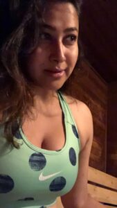 Panchi Bora Instagram - Sweat now shine later 😅