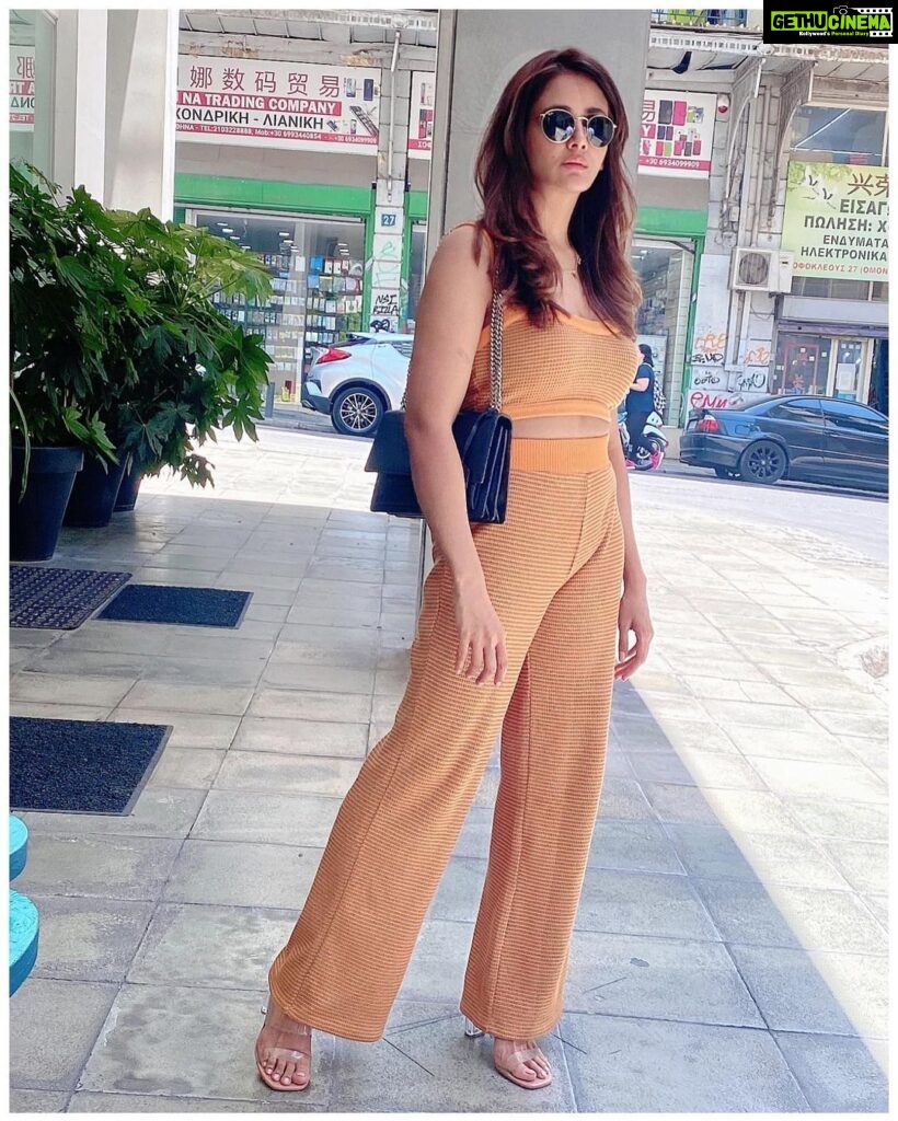 Parul Yadav Instagram - I have always believed that fashion was not only to make women more beautiful, but also to reassure them, and give them confidence. 💛 - Yves Saint Laurent #OOTDFashion #YSL #YvesSaintLaurent #Greece #AthensGreece #AthensCity #ThursdayPost Athens, Greece