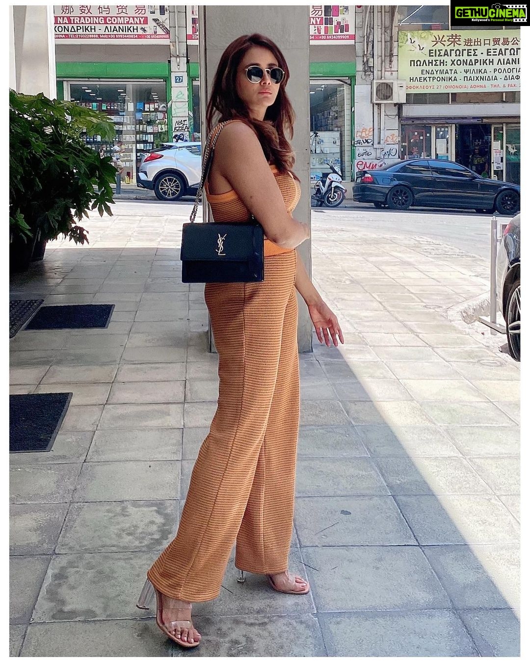Parul Yadav Instagram - I have always believed that fashion was not only to make women more beautiful, but also to reassure them, and give them confidence. 💛 - Yves Saint Laurent #OOTDFashion #YSL #YvesSaintLaurent #Greece #AthensGreece #AthensCity #ThursdayPost Athens, Greece
