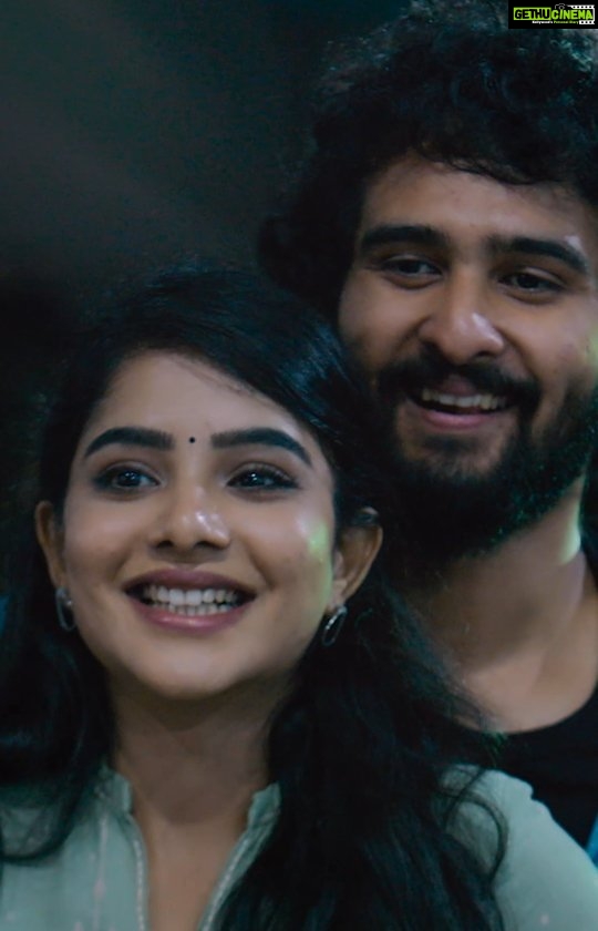 Pavithra Lakshmi Instagram - Gear up for a romantic track that'll take control of your hearts. #EeRaavum song out at 6 PM tomorrow (24-06-22)! #UllasamFromJuly1 #Ullasam #ShaneNigam #PavithraLakshmi #AjuVarghese #ShaanRahman #GopiSundar #BasilJoseph