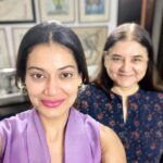 Payal Rohatgi Instagram - What consumes your mind, controls your life. Shrimati Maneka Gandhi ji has always worked for Animal Rights in the real sense ❤️ When consuming #Halal meat think about the torture that happens to the animal being butchered. Ultimately it’s your choice 🙏 Humbled meeting you ma’am. Pls support @pfa.official 🙏 #respect #payalrohatgi #yogasehoga #ladkihoonladsaktihoon