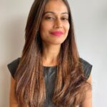 Payal Rohatgi Instagram - Haircut & haircolor for the soon to be bride @payalrohatgi 🌸 Swipe for the before & her many moods 😬🤗😘⬅️ . . . #amandacarvalhoofficial #hair #haircut #haircolor #highlights #innoluxe #copper #honeyblonde #chocolate #celebrity #hairstylist #colorist #salon #mumbai Asif the Salon