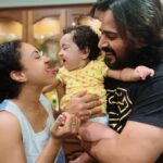 Pearle Maaney Instagram - Happy Birthday to the best Husband and the most Loving Dad. You are Our biggest Strength and our Blessing. We love you !!!!!!! Happy Happy Happy Birthday to you @srinish_aravind