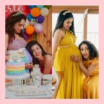 Pearle Maaney Instagram - Wanted to recreate this pic for so long ! 🥰 Vavachi You are the most Beautiful Mom to be..I love You 😘 waiting for The little one to Arrive… 💕 . Click @magicmotionmedia Decor @_whitewindow__ Cake @baketales_byfia Make up @makeupandhairbysagallya