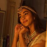 Pooja Hegde Instagram – Dolling up ☺️ #bts