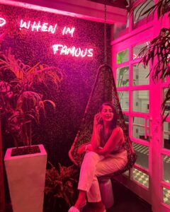 Pooja Jhaveri Instagram - To an amazing evening 🥂 at @lolitawinebarmiami 
.
.
Where do I start from ? 
The moment we got there, we were given a tour of the restaurant and it was so surprising to know that this lovely looking little restaurant is massive from inside. It has 3 private rooms for smaller to larger private parties, it has a bar within called @socal_cantina and another level of restaurant which is an open rooftop ! 
Being a vegetarian it is so difficult to find good vegetarian options but this place had the best vegetarian I can brag about. 

We tried the spaghetti aglio olio, and the veggie bean taco. Hands down the best tacos I have had so far.
As a cheese lover we called for a cheese board which definitely was a cherry on the cake ! 
They have amazing desserts too, but people who do not eat eggs, it can get a little tricky. I couldn’t have the cheese cake for it contained egg, but it looked delicious. 

The presentation of food to the vibe of the bar to the warmth of the staff everything was just perfect !
Thank you @lolitawinebarmiami for hosting us.
This is definitely going to be my go to when in #miami 
.
.
#miami #miamirestaurants #miamidiaries #foodinmiami #vegetarian #restaurant #restaurants #miamibar #barhop #food #miamitourism #miaminights #nightlife #travelvlogger #travelvlog #instatravel #usa