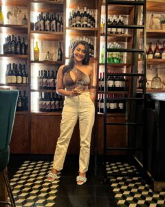 Pooja Jhaveri Instagram - To an amazing evening 🥂 at @lolitawinebarmiami 
.
.
Where do I start from ? 
The moment we got there, we were given a tour of the restaurant and it was so surprising to know that this lovely looking little restaurant is massive from inside. It has 3 private rooms for smaller to larger private parties, it has a bar within called @socal_cantina and another level of restaurant which is an open rooftop ! 
Being a vegetarian it is so difficult to find good vegetarian options but this place had the best vegetarian I can brag about. 

We tried the spaghetti aglio olio, and the veggie bean taco. Hands down the best tacos I have had so far.
As a cheese lover we called for a cheese board which definitely was a cherry on the cake ! 
They have amazing desserts too, but people who do not eat eggs, it can get a little tricky. I couldn’t have the cheese cake for it contained egg, but it looked delicious. 

The presentation of food to the vibe of the bar to the warmth of the staff everything was just perfect !
Thank you @lolitawinebarmiami for hosting us.
This is definitely going to be my go to when in #miami 
.
.
#miami #miamirestaurants #miamidiaries #foodinmiami #vegetarian #restaurant #restaurants #miamibar #barhop #food #miamitourism #miaminights #nightlife #travelvlogger #travelvlog #instatravel #usa