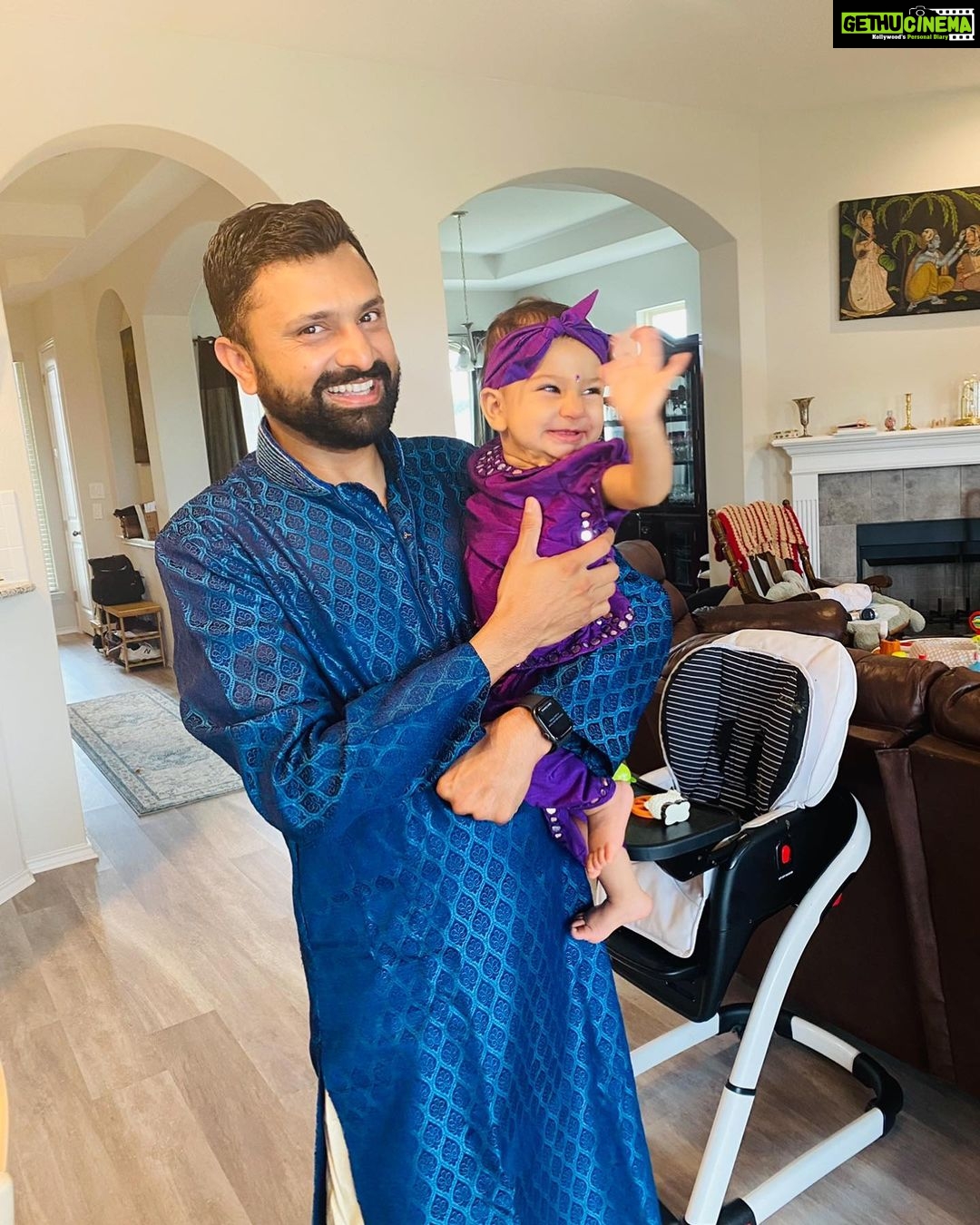 Pooja Kumar Instagram - It’s a bit late but I had to wish Happy Father’s Day to my baby daddy. You are the best dad ever and thank you for giving me this gift! And now to my dad who is the most selfless person I have met and has sacrificed his whole life so that my brother and I can enjoy ours. I can’t thank you enough dad. Happy Belated Father’s Day to these amazing dads and to all the dads out there!